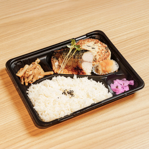 B.鯖とお豆腐とひじきのヘルシー鶏バーグ