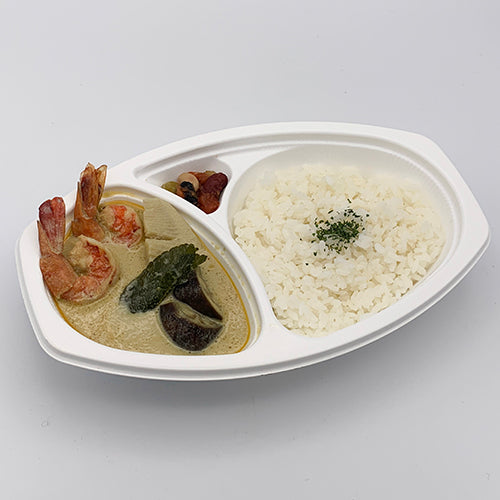C.海老と茄子のグリーンカレー