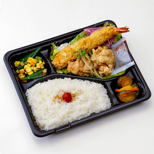 B.エビフライ弁当