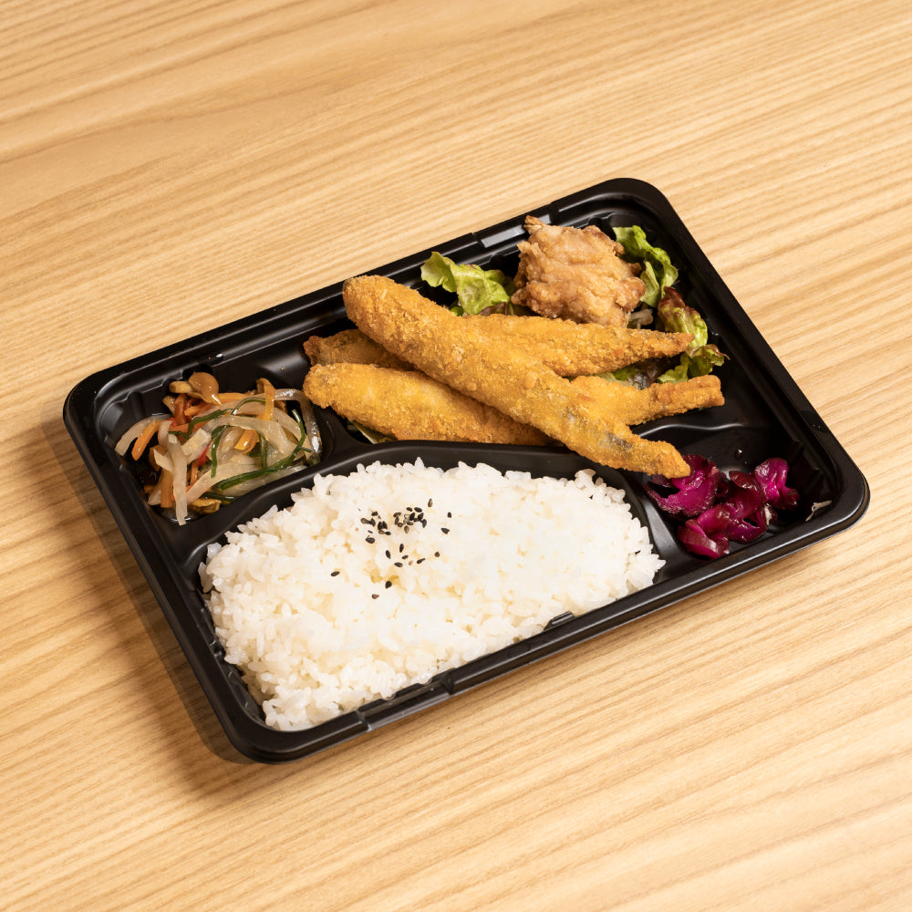 B.ししゃもフライ弁当