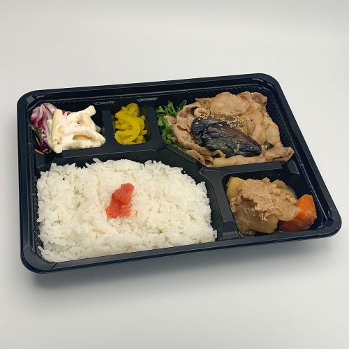 A.なす味噌炒め(豚)