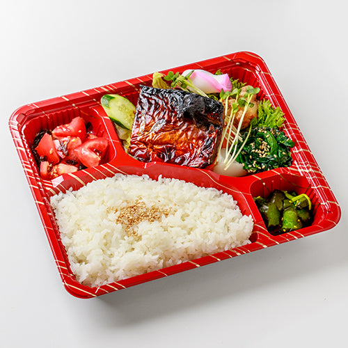 B.鯖の照り焼き弁当